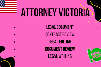 review and edit legal documents professionally