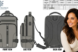 design bag tech pack, tote, backpack, crossbody bag, handbag tech pack