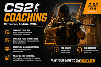 be your cs2 coach to help you reach faceit level 10