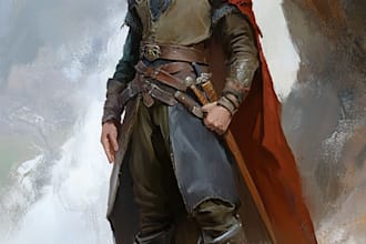 dnd character art and dnd character