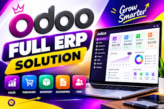 setup odoo erp with accounting, invoicing automation and customization