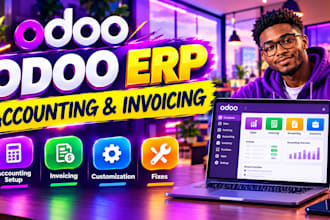 configure odoo erp accounting, odoo invoicing, and odoo business workflows odoo