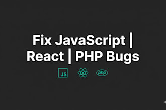 bugs in your javascript, react or PHP website