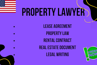 draft  review property agreements and real estate documents