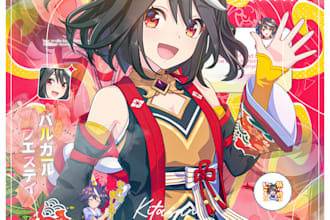 design anime poster and banner