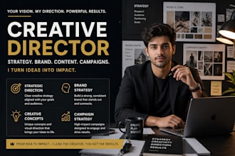 provide expert creative direction for your brand or project