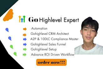 optimize your gohighlevel CRM automation, gohighlevel website, ghl sales funnel