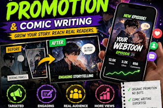 promote your webtoon to the right audience and enhance panel engagement