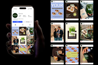 design a strategic instagram visual identity