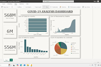 do data analysis excel dashboard power bi and data visual