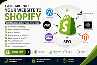 migrate woocommerce to shopify, wix to shopify migration, wordpress to shopify
