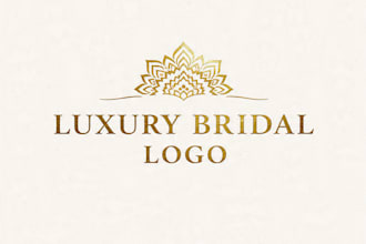 bridal mehndi logo design for henna artists