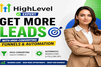 setup ghl CRM ghl ai agent ghl automations ghl pipeline ghl website ghl saas