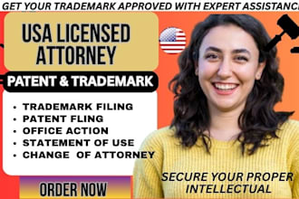 be your licensed US trademark registration attorney