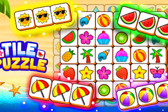 develop a puzzle game, brain teaser game, logic puzzle game for mobile and web