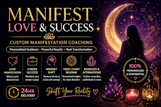 be your personalised manifestation coach