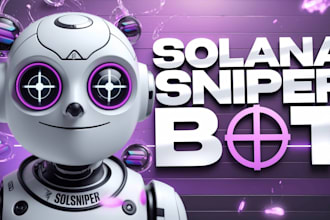 build crypto sniper bot, sniper bot for fast token launch trading and automation