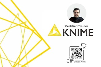 provide expert knime training and build custom data workflows