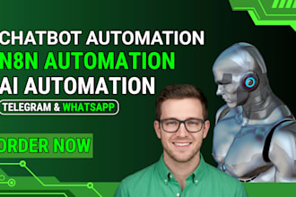 do n8n ai chatbot automation, n8n ai agent automation for telegram and whatsapp