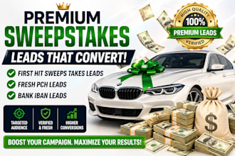 fresh elderly sweepstaks leads, crypto email list, bank leads, binance leads