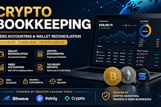 do crypto bookkeeping web3 accounting wallet reconciliation using bitwave koinly