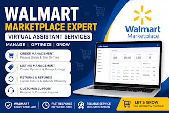 manage 2 step dropshipping on walmart professionally