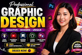deliver professional graphic design work of any complexity