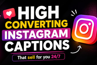 write high converting instagram captions