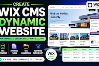 create wix cms dynamic website wix database dynamic page wix collection