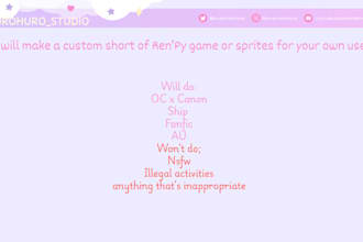 make a custom renpy game or sprites