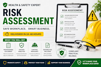 create a professional health and safety risk assessment for your business