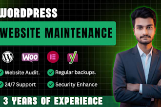 manage website, do wordpress website maintenance