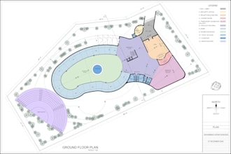 design floor plans sections and elevations in autocad