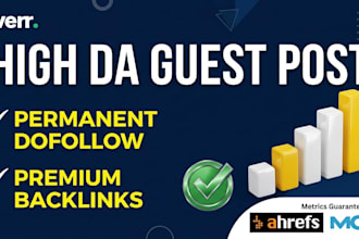 do high quality guest posting and SEO backlinks link building