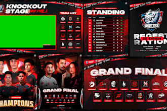 design professional esports graphics