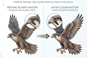 vector tracing service fast delivery