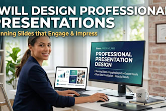 design professional presentations PPT