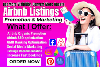 airbnb promotion airbnb marketing airbnb seo vrbo promotion to increase bookings