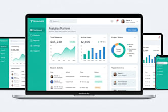 design modern and responsive UI UX