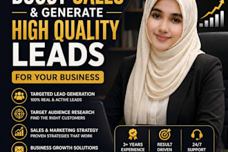 boost sales and generate high quality leads