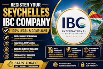 register your seychelles ibc company with full legal compliance and rbo filing