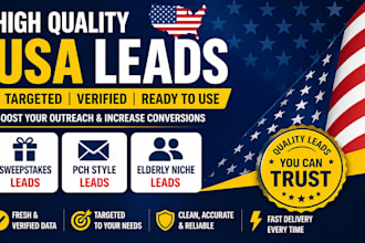 provide first hit sweeps takes leads, p c h leads, fresh elderly leads
