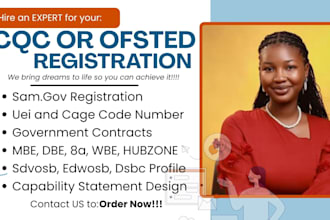 do cqc registration, policy manual, tender for domiciliary or supported living