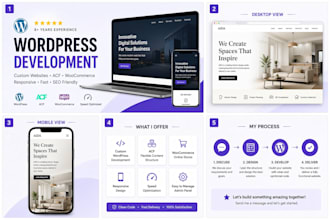 figma to wordpress conversion with acf and responsive design