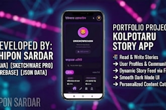 design modern responsive website UI and mobile app interface