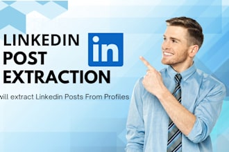 extract linkedin posts from profiles