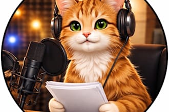 record voice over and narration for your project
