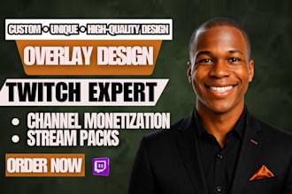 design animated twitch logo twitch overlay complete twitch streaming pack twitch