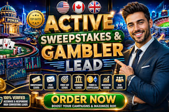 provide premium sweeps takes first hit pch lead, verify USA, UK sweeps leads