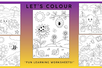 create custom coloring pages and line art